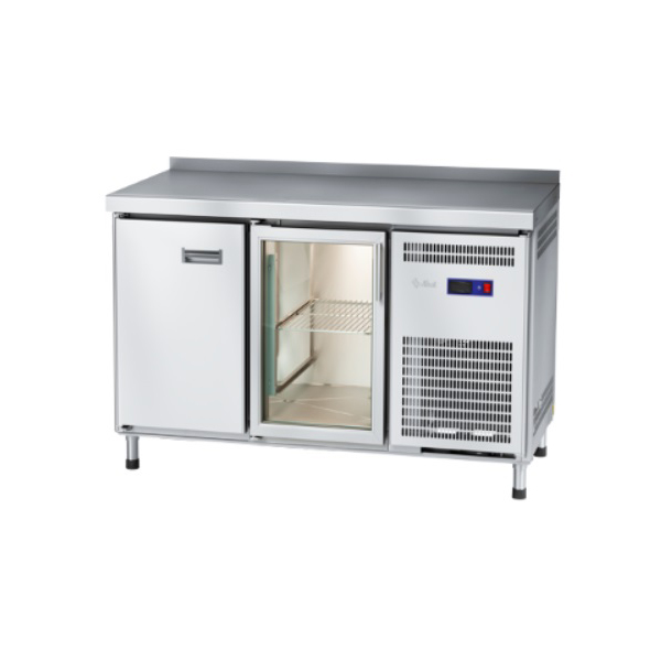 Стол холодильный Abat СХС-60-01-СО (дверь, дверь-стекло) охлаждаемая столешница