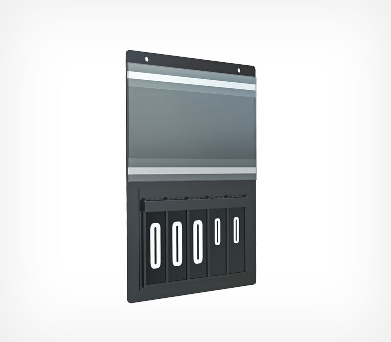картинка Кассета цен формата А4 с блокнотами цифр PC BOARD-А4