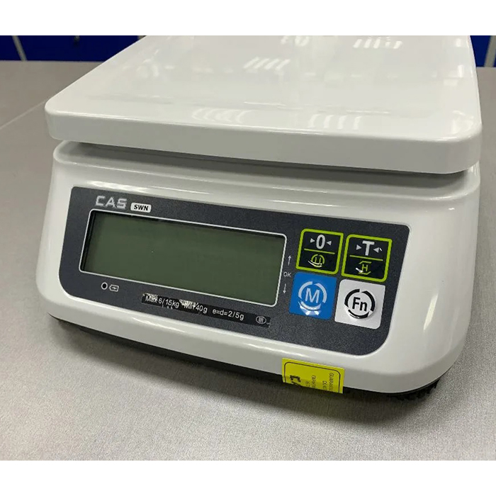 Весы электронные порционные CAS SWN-6 + Аккумулятор