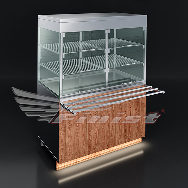 Прилавок-витрина для холодных закусок Finist ПВХ1200