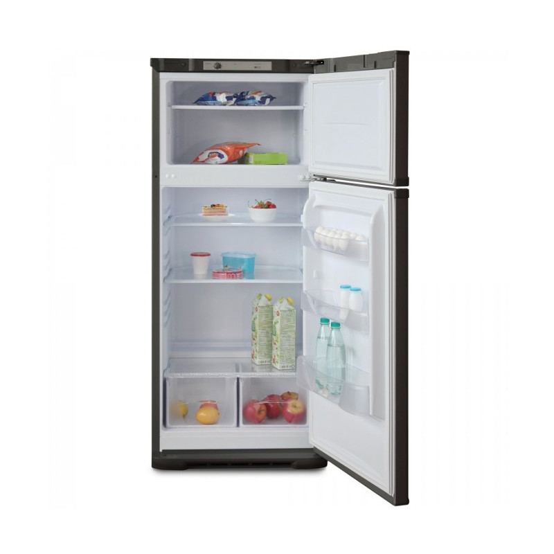 Холодильник-морозильник Бирюса W136 графитовый