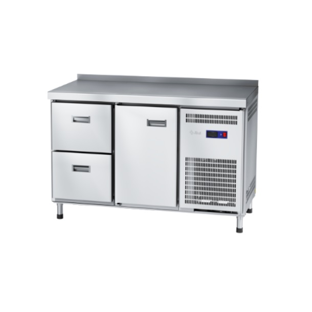 Стол холодильный Abat СХС-60-01-СО (ящики 1/2, дверь) охлаждаемая столешница