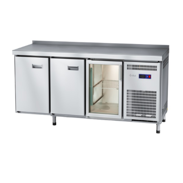 Стол холодильный Abat СХН-70-02 (2 двери, дверь-стекло)