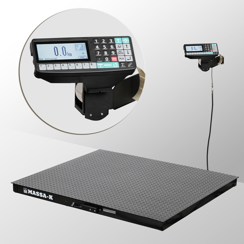 картинка Весы Масса-К 4D-PМ-12/10-1500-RP с печатью этикеток и регистрацией товароучетных операций