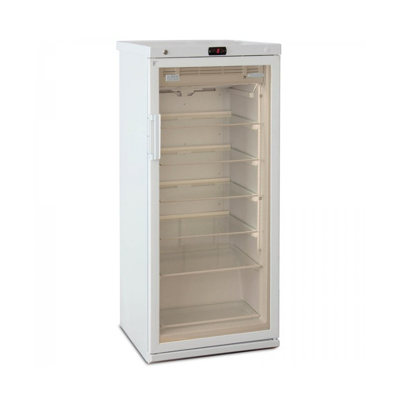 картинка Фармацевтический холодильник Бирюса-250S-G со стеклянной дверью