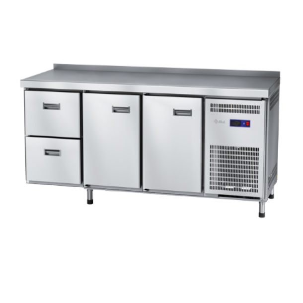 картинка Стол холодильный Abat СХС-60-02 (ящики 1/2, 2 двери)
