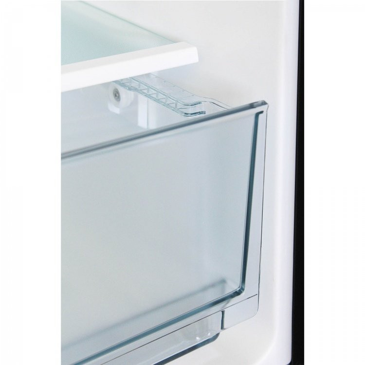 картинка Холодильник-морозильник Бирюса CD 466 BG черное стекло