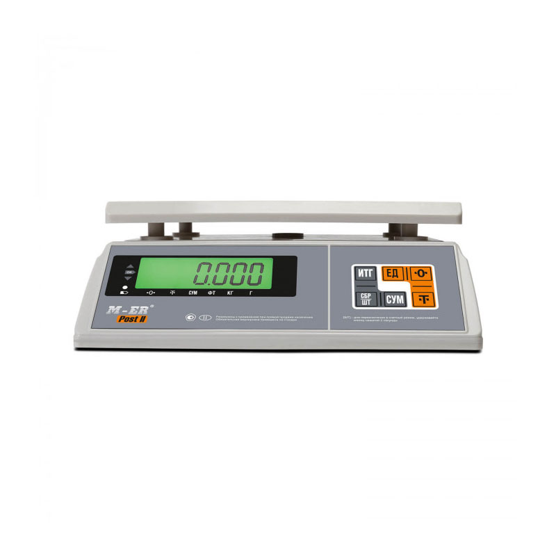 картинка Порционные весы Mertech M-ER 326 AFU-6.01 "Post II" LCD USB-COM