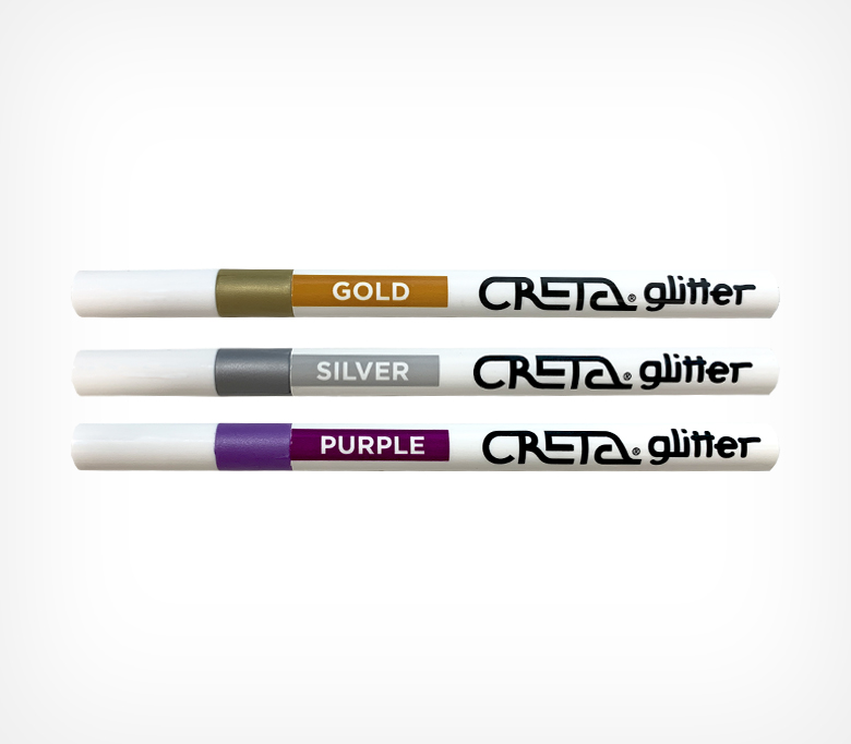 картинка Маркер на водной основе CRETA glitter 2-3