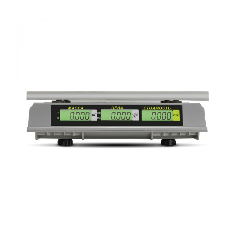 Торговые настольные весы Mertech M-ER 326 AC-32.5 "Slim" LCD