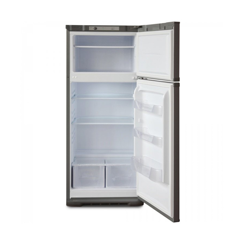 Холодильник-морозильник Бирюса M136 металлик