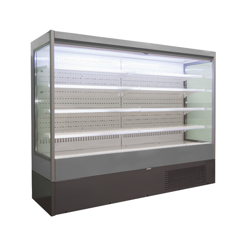 Холодильная горка Ариада Ливерпуль ВС48L-2500 с встроенным агрегатом без боковин