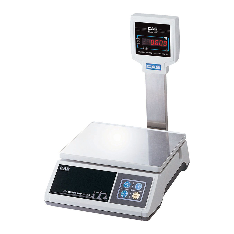 Весы электронные порционные CAS SW II-30 1 дисплей