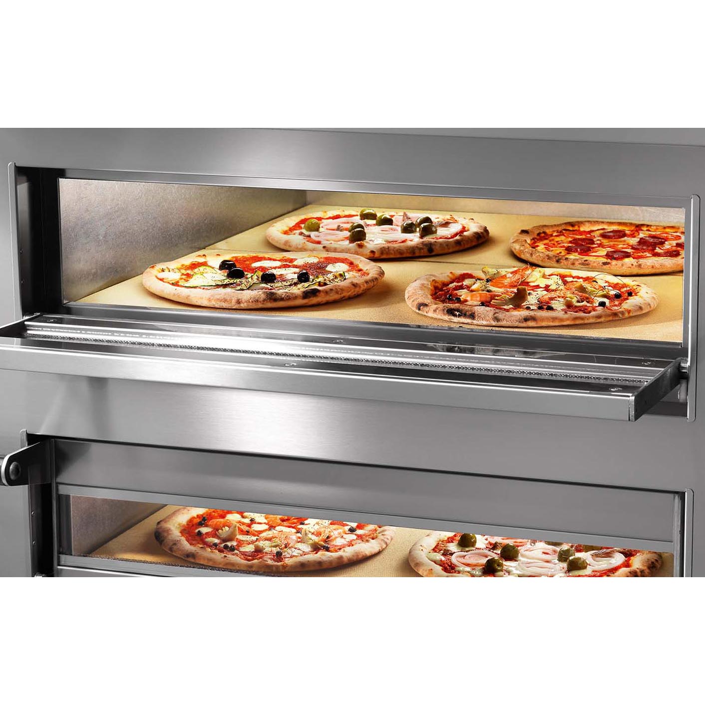 картинка Электрическая печь для пиццы Fornazza PKF4+4-340