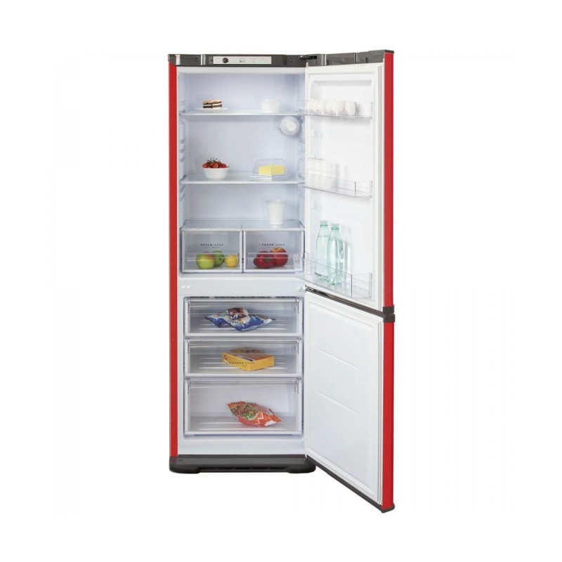 картинка Холодильник-морозильник Бирюса H633 красный