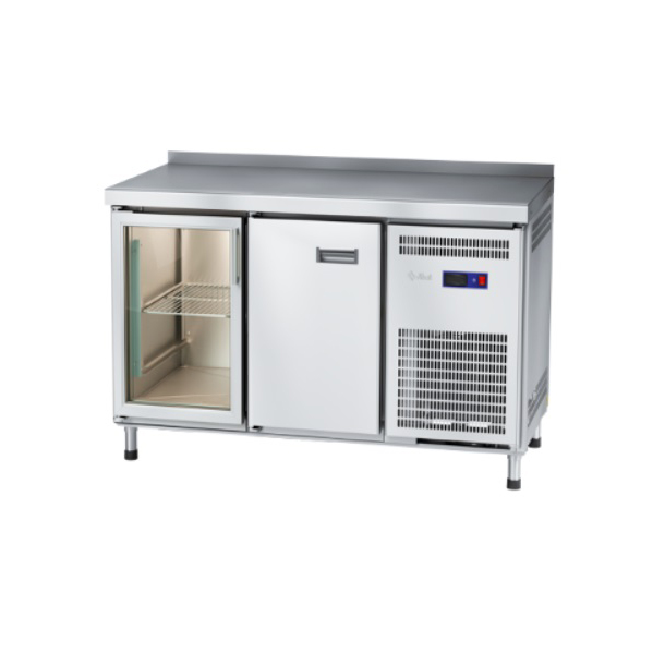 Стол холодильный Abat СХС-60-01-СО (дверь-стекло, дверь) охлаждаемая столешница