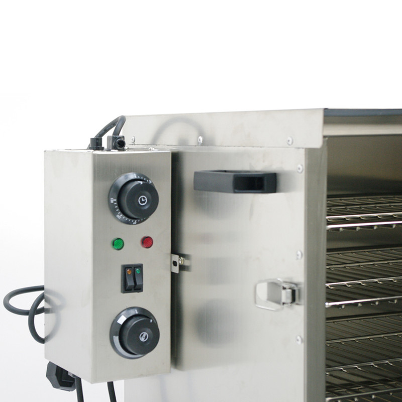 картинка Коптильня для горячего копчения, аналоговая панель, с 4 полками Kocateq DSHS04