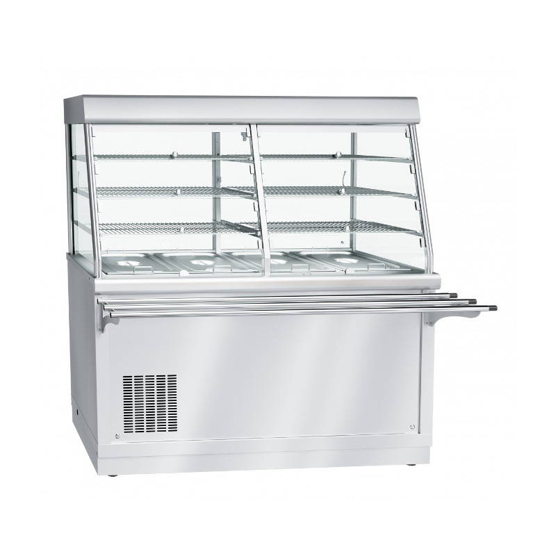 Прилавок-витрина холодильный Abat ПВВ(Н)-70Х-С-01-НШ