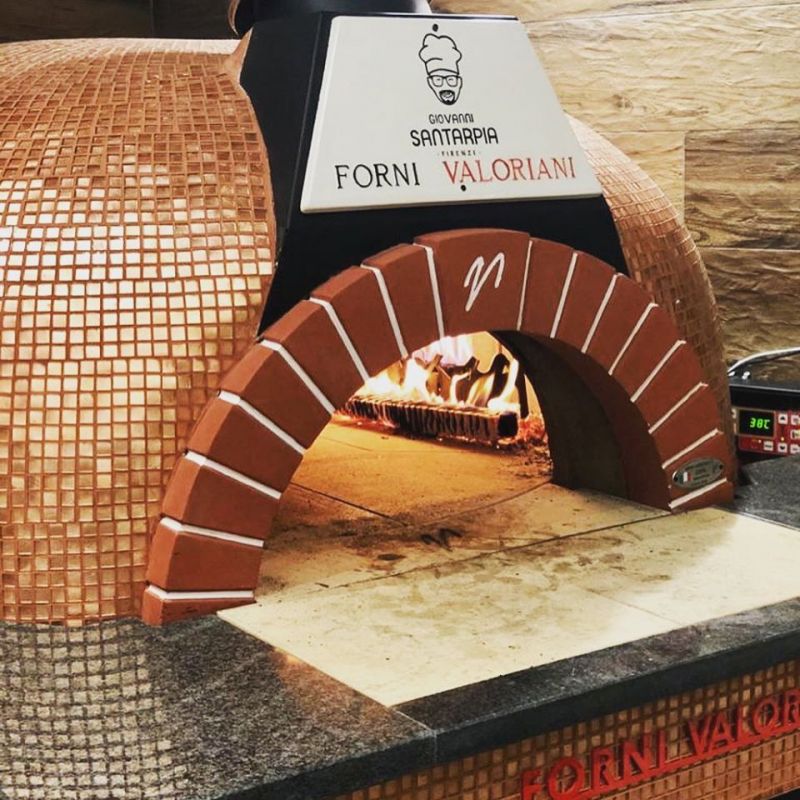 картинка Печь для пиццы дровяная Valoriani Vesuvio 120 IGLOO