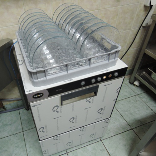 картинка Машина посудомоечная фронтальная Apach AF500 с помпой