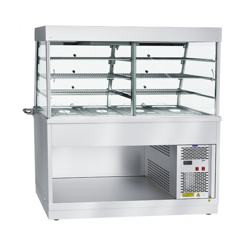 Прилавок-витрина холодильный Abat ПВВ(Н)-70Х-С-01-НШ