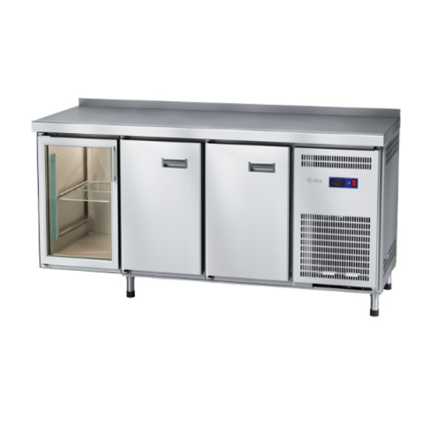 Стол холодильный Abat СХН-70-02 (дверь-стекло, 2 двери)