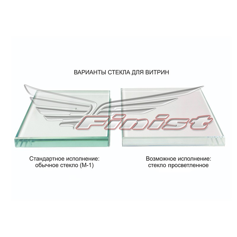 Напольная холодильная витрина-горка FINIST ELEGY INOX Ei2/1250 нержавеющая сталь