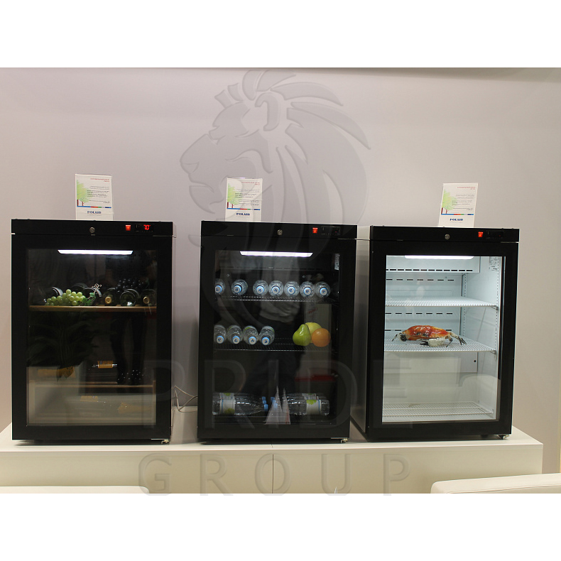 картинка Шкаф холодильный Polair DM102-Bravo чёрный