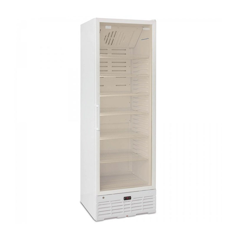 Фармацевтический холодильник Бирюса-550S-R со стеклянной дверью