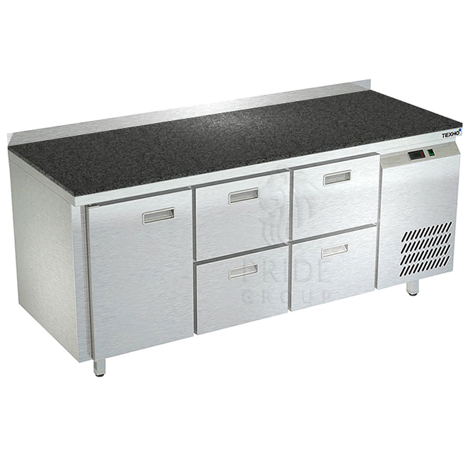 Холодильный стол Техно-ТТ СПБ/О-422/14-1807 1 дверь 4 ящика