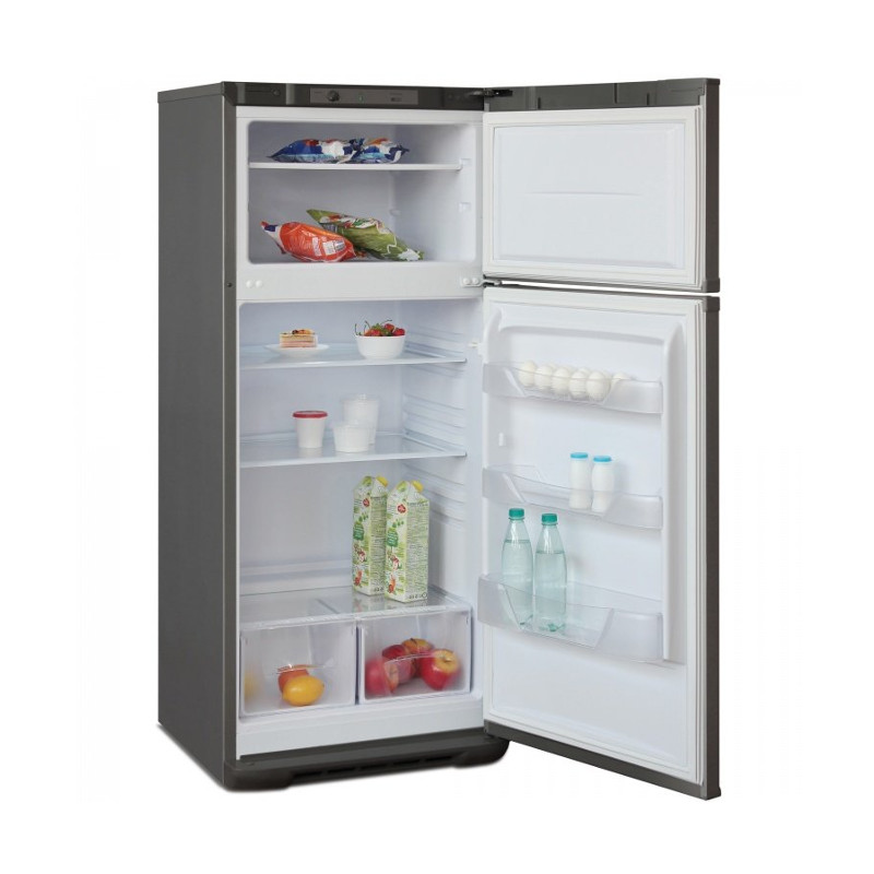 Холодильник-морозильник Бирюса W136 графитовый