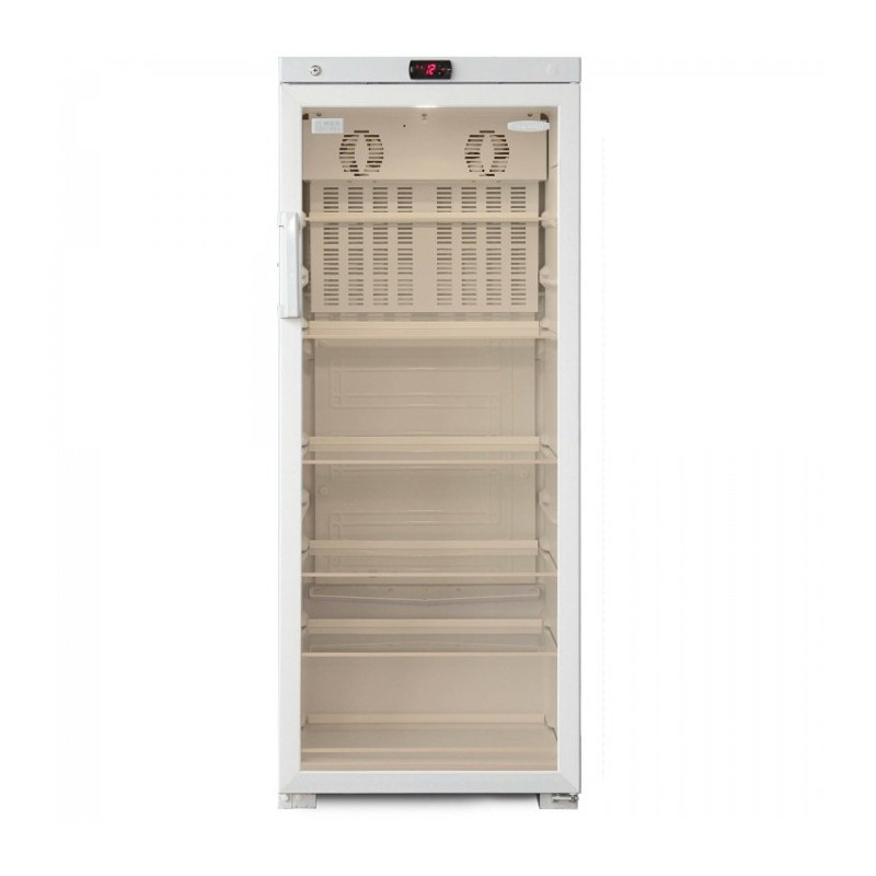 картинка Фармацевтический холодильник Бирюса-280S-G со стеклянной дверью