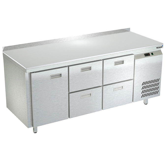 Холодильный стол Техно-ТТ СПБ/О-622/14-1807 1 дверь 4 ящика