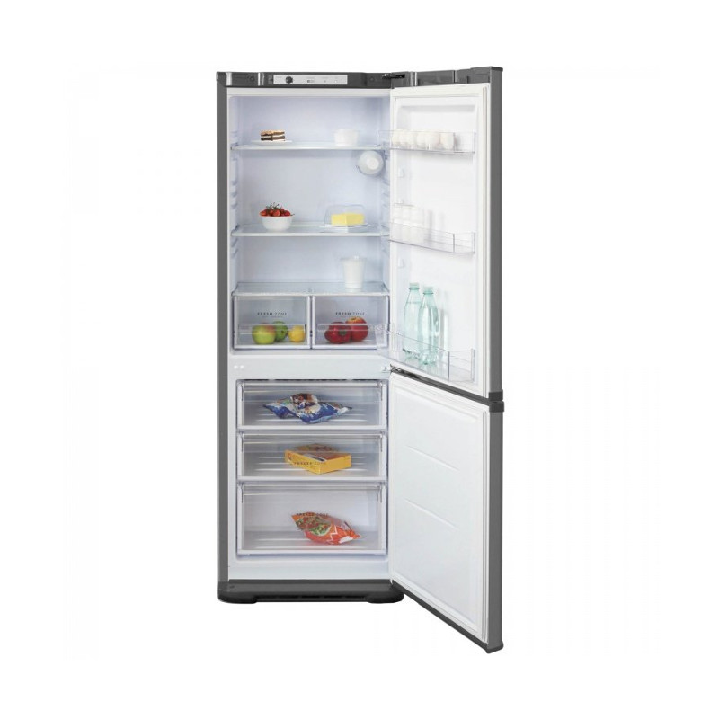 картинка Холодильник-морозильник Бирюса M633 металлик