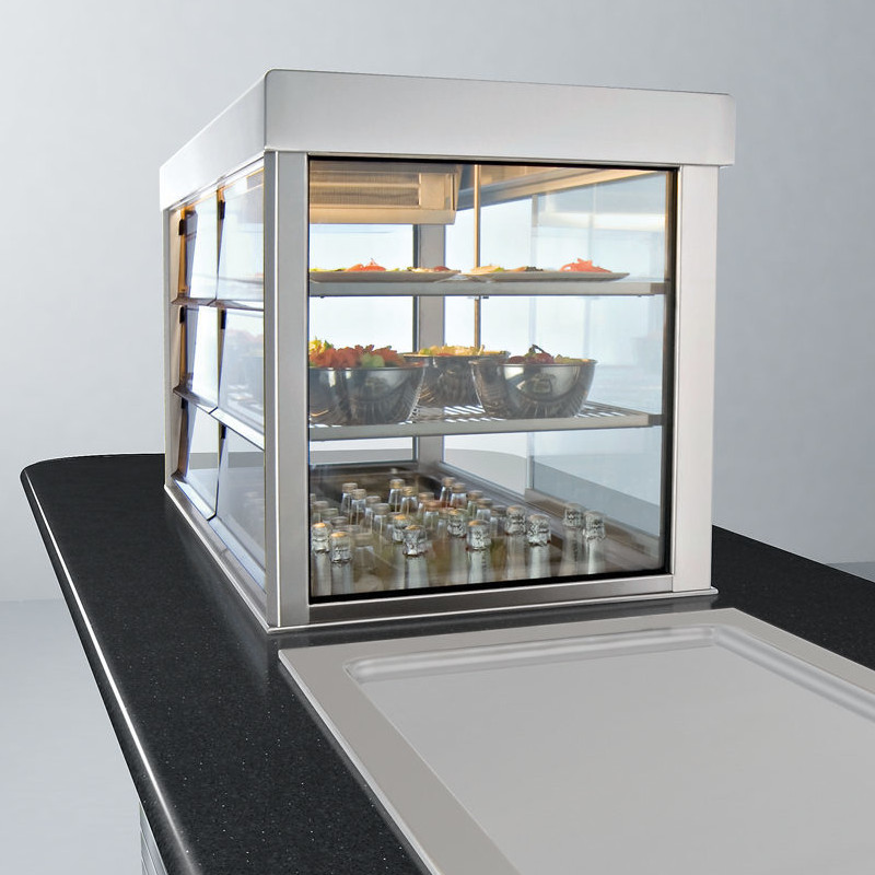 Витрина холодильная на охлаждаемой поверхности EMAINOX IVTRP4 8046063 встраиваемая