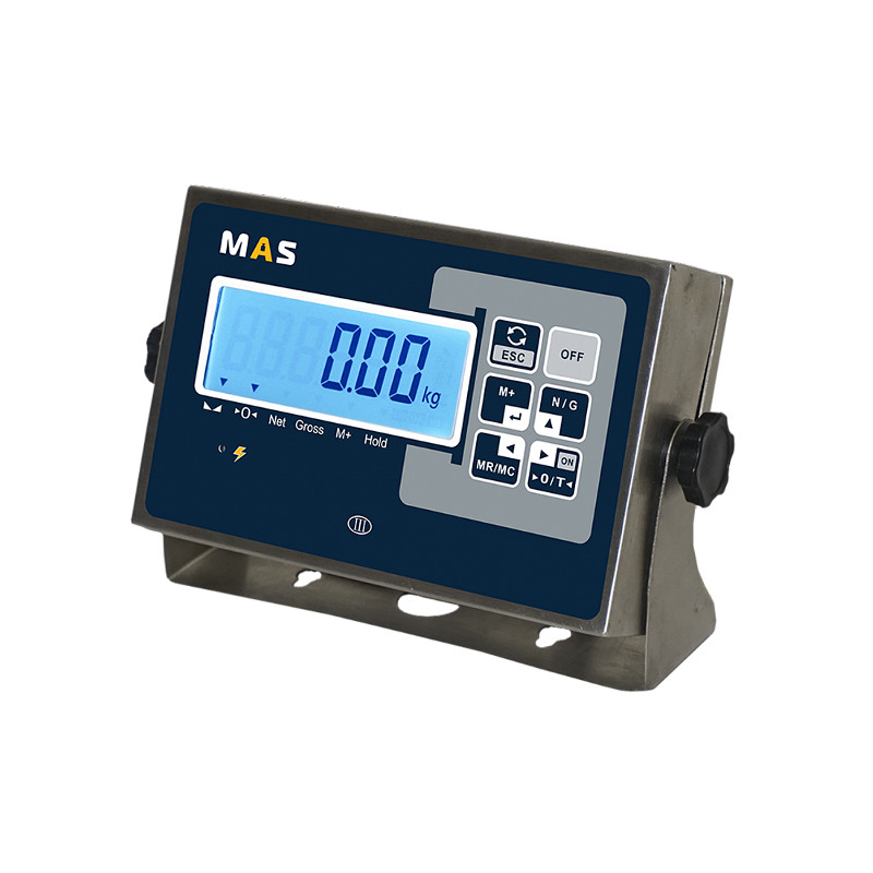 Весы платформенные MAS PM4PHS-1.5 1200х1200 с индикатором на стойке