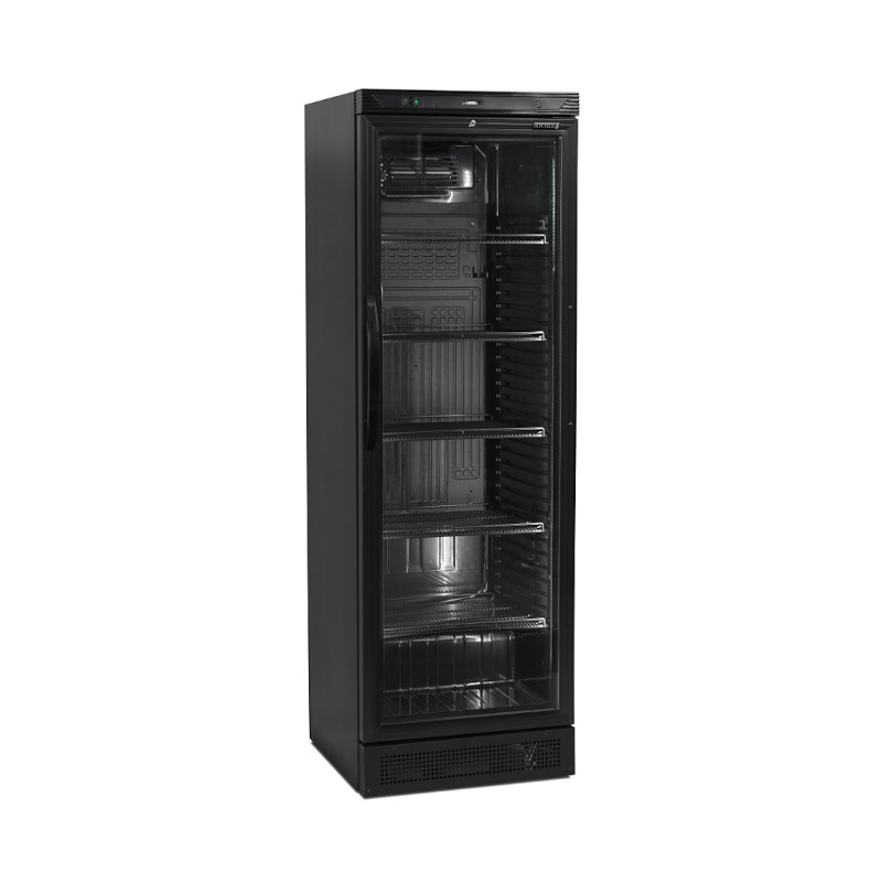 картинка Шкаф холодильный со стеклом Tefcold CEV425 Black