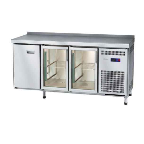 Стол холодильный Abat СХН-60-02 (дверь, 2 двери-стекло)