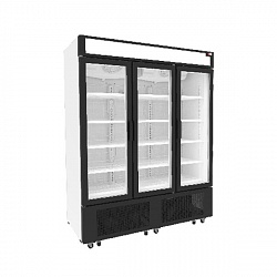 картинка Шкаф морозильный с 3 стеклянными дверьми и канапе Ugur UDD 1600 D3KL NF