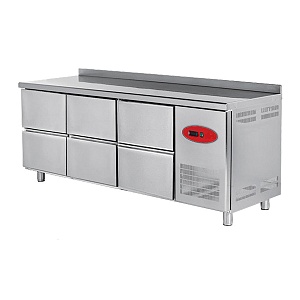 картинка Холодильный стол с 6 ящиками Fornazza HSF6-500