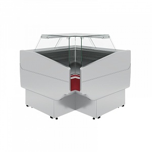 картинка Витрина холодильная Carboma Atrium 2 GC120 VV-6 3004 динамика внутренний угол