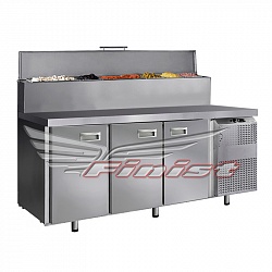 картинка Стол холодильный для пиццы Finist СХСпц-700-3 1810х700х850 мм