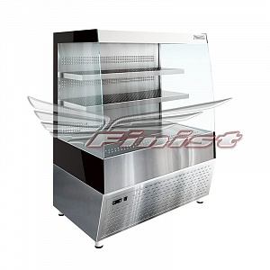 картинка Напольная холодильная витрина-горка FINIST ELEGY INOX Ei2/1060 нержавеющая сталь