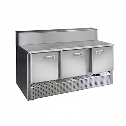 картинка Холодильный стол для пиццы FINIST СХСнпц-800-3 нижний агрегат 1485x800x1060